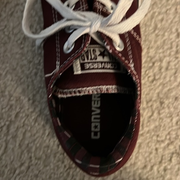 Maroon Converse - Picture 4 of 5